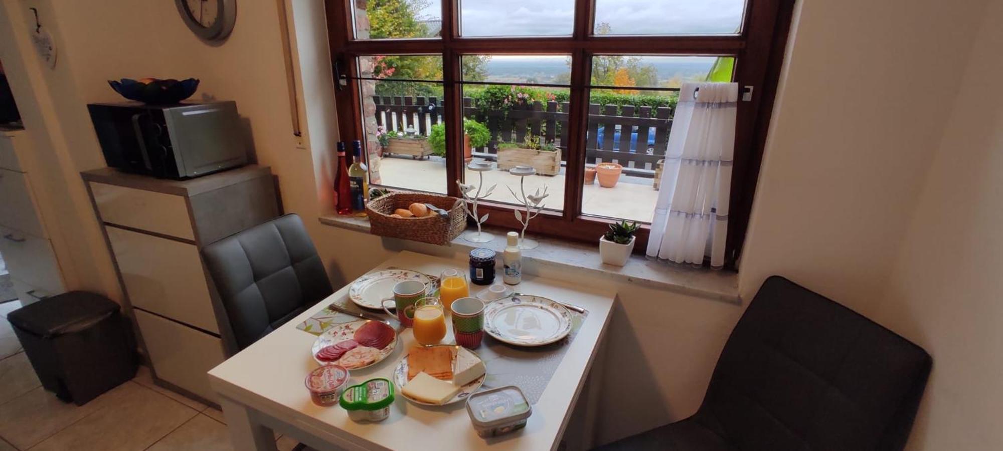 Schoene Aussicht Appartement Nideggen Buitenkant foto